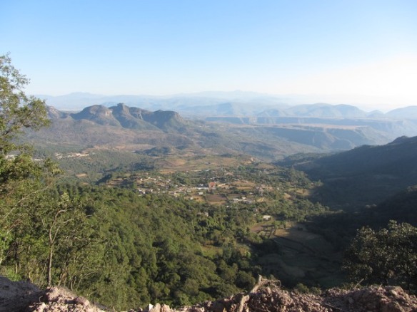 Sombrero Mountain near Tetipac, Mexico